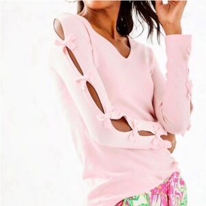 Lilly Pulitzer Size XXS Edina Bow Sleeve Sweater